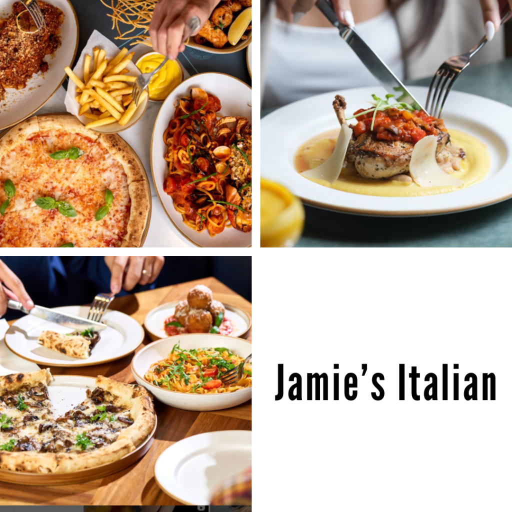 Jamies Italian restaurant in view mall riyadh