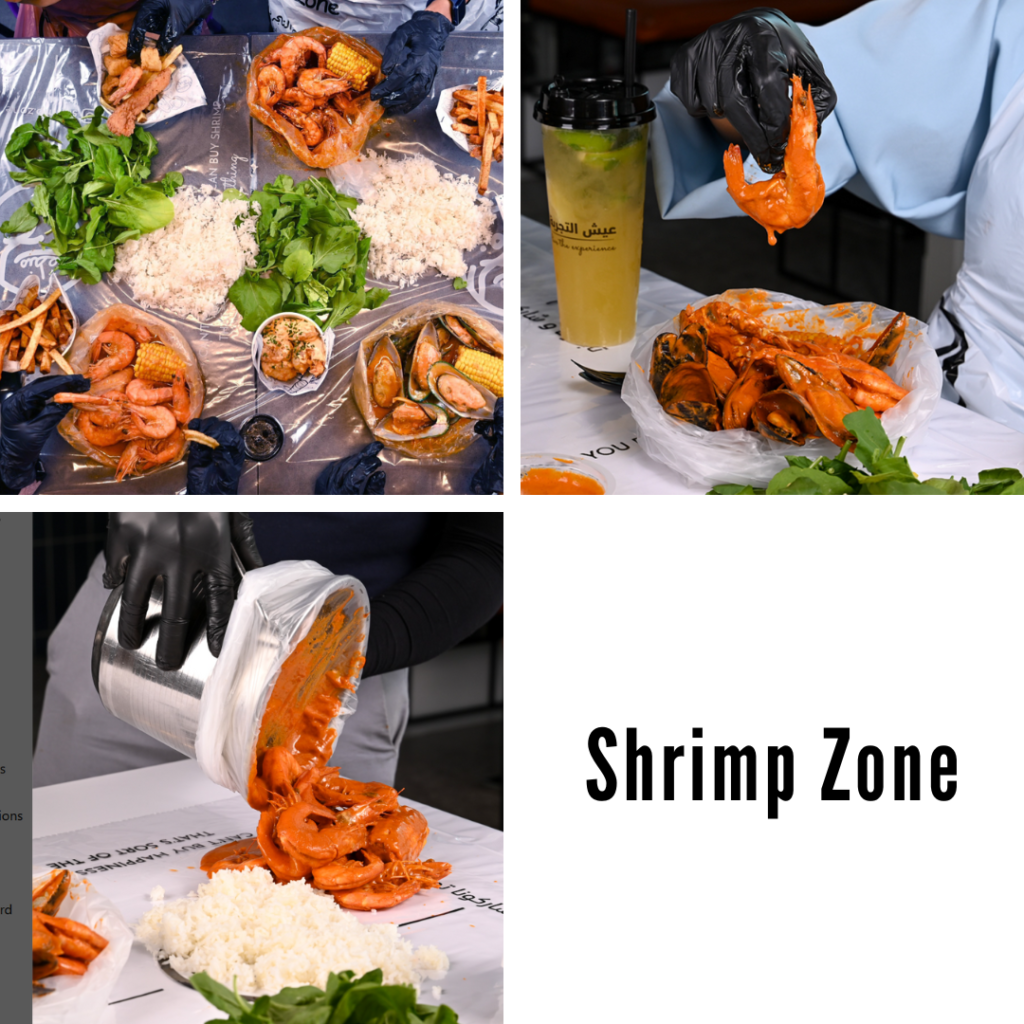 The View Mall Riyadh Restaurants shrimp zone